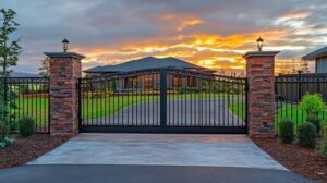 Metal Privacy Gates